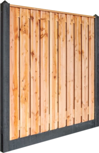 Hout-beton schutting Douglas